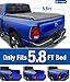 Tyger Auto T2 Low Profile Soft Roll Up Truck Bed Tonneau Cover for 2009-2019 Dodge Ram 1500 2019 Classic Only Fleetside 5.7' Bed without Ram Box TG-BC2D2064