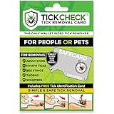 TickCheck Tick Remover Card - Wallet Sized Tick Removal Tool (1 Pack)