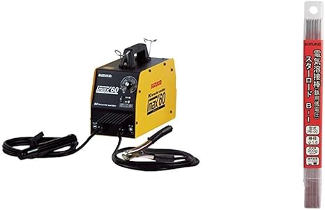 Amazon スター電器製造 Suzukid 100v専用 直流インバータ溶接機 アイマックス60 Sim 60 スズキッド Suzukid B 1 1 6f 230mm 0g Pb 02 セット買い Diy 工具 ガーデン