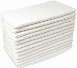Royal Kitchen Towels, 12 Pack - 100% Soft Microfiber with Pearl Woven Design -14