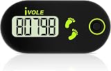 Flintronic Mini 3D Walking Pedometer with Clip Lanyard Black view 8