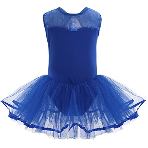 Iiniim kids girls cutout back ballet dance tutu dress l…