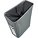 Chrislley Slim Rolling Laundry Basket on Wheels Narrow Laundry Hamper Dirty Clothes Hamper with Wheels Thin Laundry Storage Hamper for Home（Slim 22