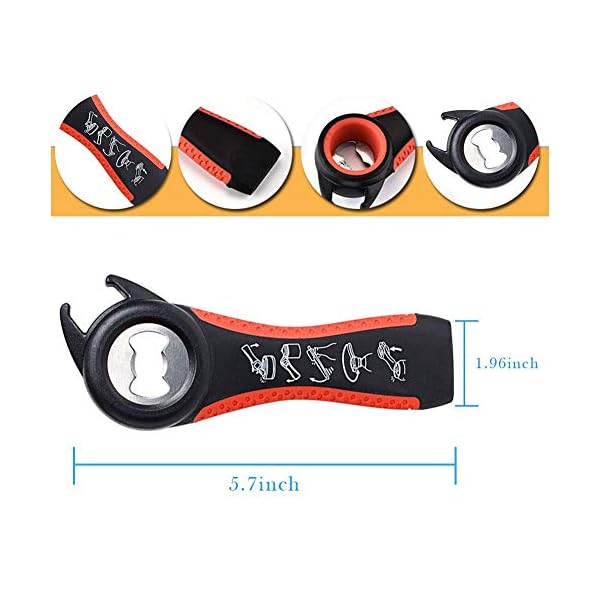 MAEXUS-6-in-1-Multi-Opener-Jar-Opener-5-in-1-Bottle-Can-Opener-Set-Seal-Soda-Lid-Twist-Grips-with-Instructions-Jar-Opener-for-Chef-Kids-Kitchen-Holiday-Party-Gift MAEXUS 6 in 1 Multi Opener Jar Opener, 5 in 1 Bottle Can Opener Set, Seal Soda Lid Twist Grips with Instructions, Jar…