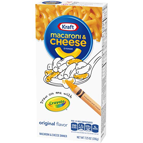 KRAFT ORIGINAL FLAVOR MACARONI AND CHEESE MEAL (7.25 OZ BOX