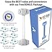 Cabinet Locks Child Safety, Baby Proofing (6 Pack) - Child Proof Refrigerator Fridge Doors and Cabinets - Reusable with Included Kit - Premium 3M Adhesive - Adjustable Length Strap and Latch Lock