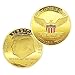 innoGadgets Trump Coin Eagle - Gold Plated Collectible Coin, Protective Case Included (Trump Coin Eagle 2020)