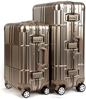 Cloud 9 - All Aluminum Luxury Luggage 20" and 24" Combo Pack