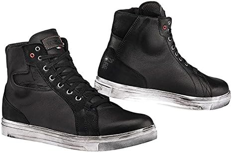 TCX Men's Motorcycle Boots (Black, 7.5 US)