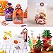 50Pcs Christmas Halloween Candy Biscuit Small Gift Packaging Bags Good for Party Suppliers