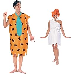 Rubies - Disfraz de Pedro Picapiedra para hombres, The Flintstones - talla única