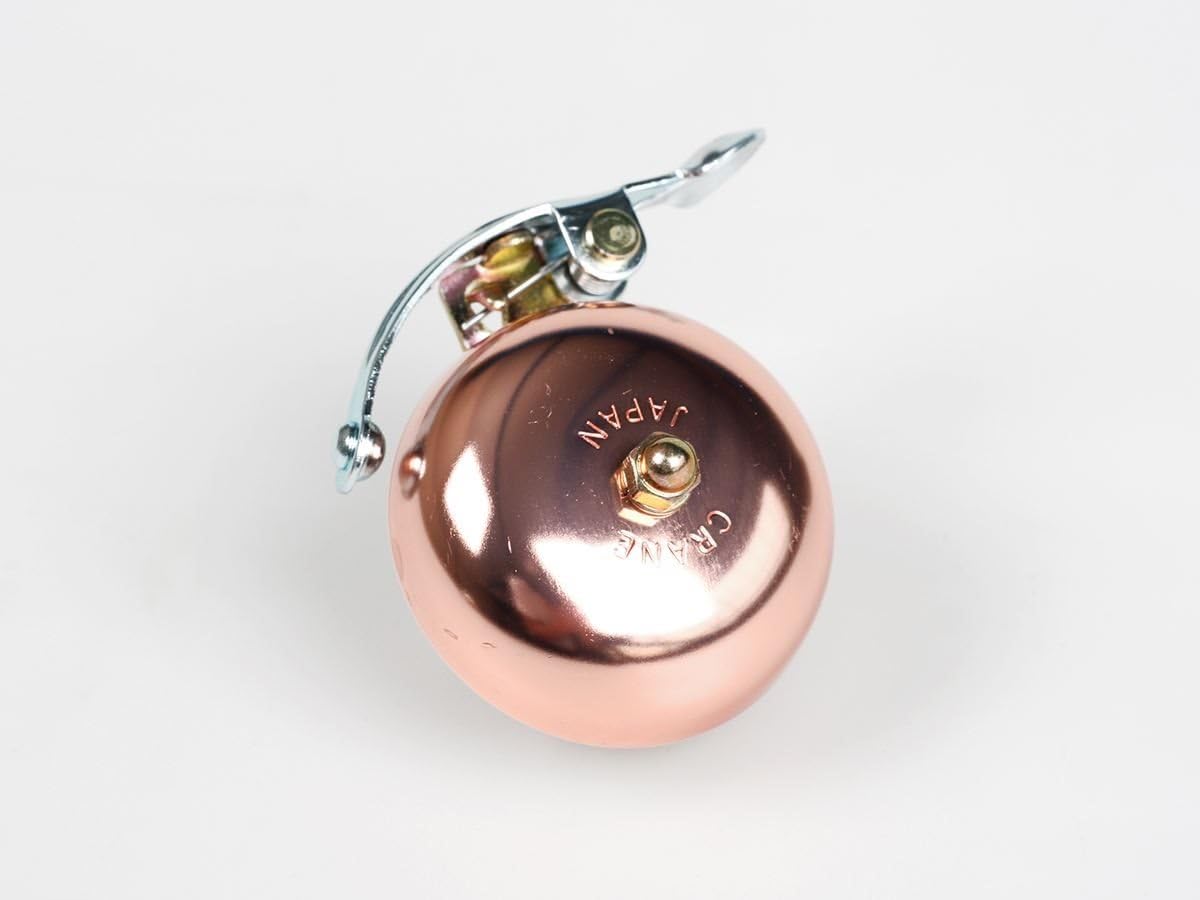 Crane Bell Bell Suzu Handlebar Boron Pink (Bells)/Suzu Handlebar Bell Copper (Bell)