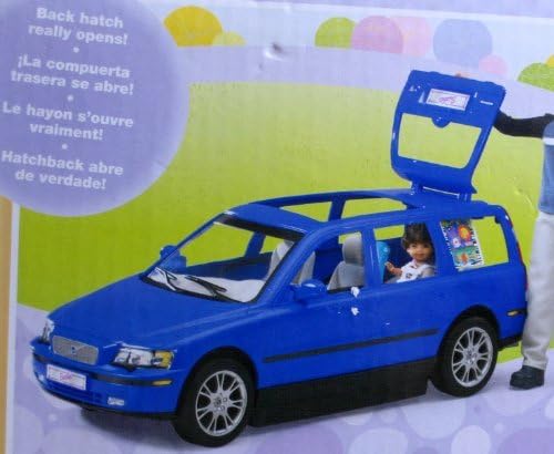 Amazon.com: Barbie Happy Family VOLVO Vehicle VAN - Volvo V70 SUV w Hatch Back (Opens/Closes), Car Seats \u0026 SOUND!: Toys \u0026 Games