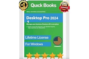GENERIC Quick-Books Desktop Pro 2024 Lifetime | 1 User | Amazon Message Delivery (Within 6hrs)