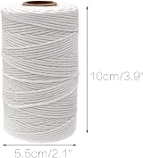 G2PLUS White Cotton String Twine 100M 2MM Gift Wrapping Craft Cord view 3
