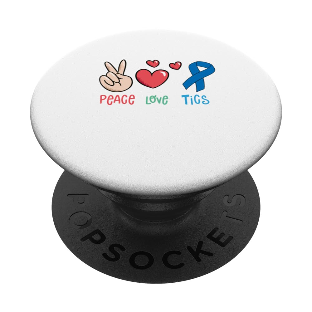 I Have Tourette Syndrome Tourette's Ribbon Tourettes PopSockets Swappable PopGrip