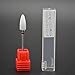 Ceramic Nail Drill Bit, River Lake Professional USA Electric Nail Drill Bits for Acrylic Nails, Safety Cuticle Clean Gel Remove, 3/32
