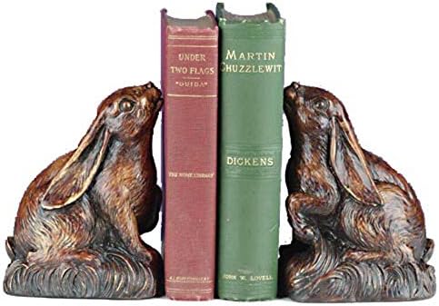 Heads Up Rabbit Bookends
