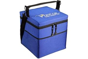Portable Medical Cooler 2–8°C Refrigerator Temp VeriCor VT-03 Cool Cube 03 for Passive Refrigerated Fresh Vaccine Medicine Transport & Storage, Cold-Chain Temperature Maintenance Field Pack Out System