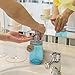 Smith's Mason Jars Rust Proof Lotion dispener & Soap Dispenser Perfect for The Kitchen or The Bathroom, Makes a Great Gift! (Cobalt Blue)
