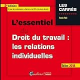 L'essentiel du droit du travail : les relations individuelles by 