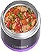 THERMOS FUNTAINER 10 Ounce Stainless Steel Kids Food Jar, Purple
