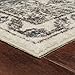 Maples Rugs Distressed Tapestry Vintage Kitchen Rugs Non Skid Accent Area Floor Mat [Made in USA], 2'6 x 3'10, Neutral