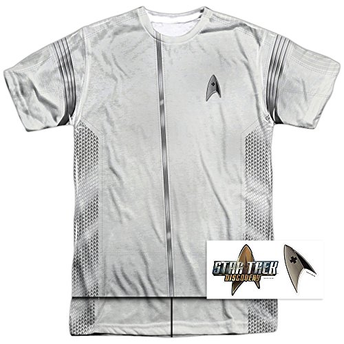 Star Trek Discovery Medical Uniform Adult Short Sleeve T Shirt (XX-Large)