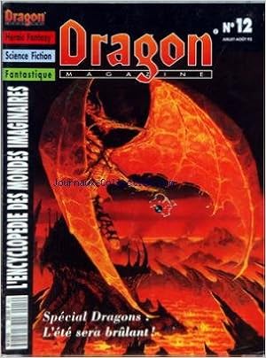 DRAGON MAGAZINE [No 12] du 01/07/1993 - HEROIC FANTASY - SCIENCE FICTION - FANTASTIQUE - ENCYCLOPEDIE DES MONDES IMAGINAIRES SPECIAL DRAGONS - DRAGONLANCE - ETOILE NOIRE