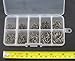 Generic 500 Pcs 10 Different Sizes Fishing Fish Hooks Fish Tackles Tool With Box Kit