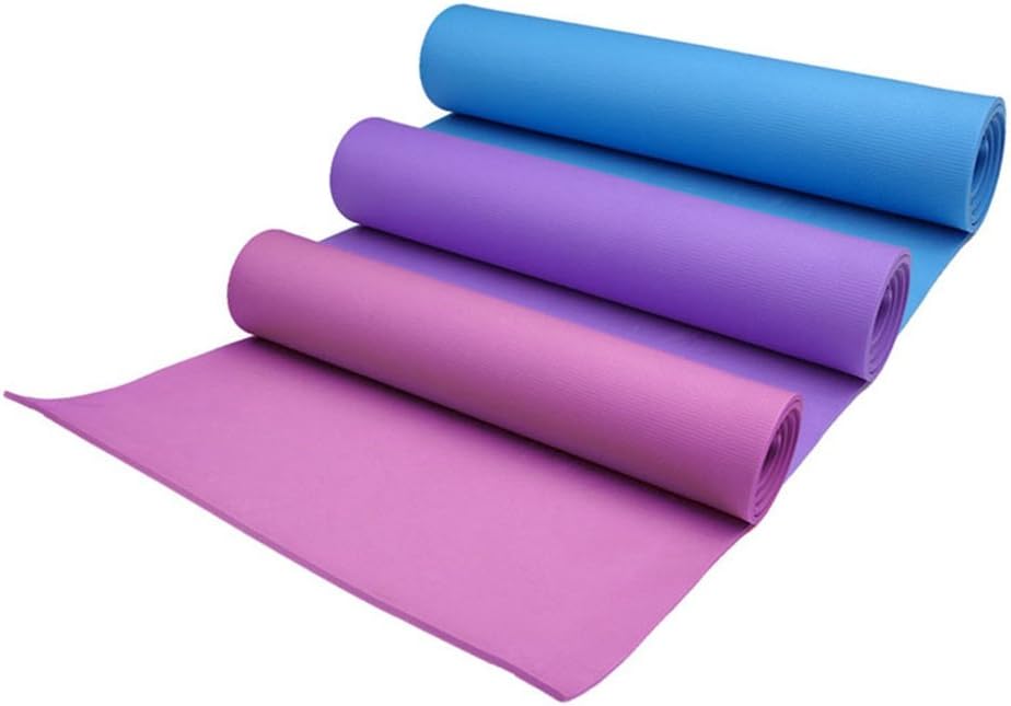 Durable 4mm Thickness Yoga Mat Non-Slip Exercise Pad Health Lose Weight Fitness