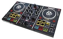Numark Party Mix | Starter DJ Controller with Built-In Sound Card & Light Show, and Virtual DJ LE Software
