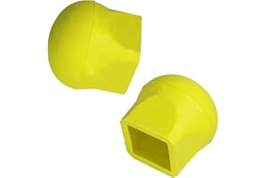 STANDWME Ladder Stabilizer Bumpers for Werner Extension Ladder - Ladder Accessories with Non-Slip Protective Covers - 2 Pack Ladder Standoff End Caps Included