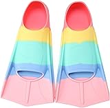 Foyinbet Kids Swim Fins,Short Youth Flippers