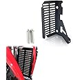 Xitomer Aluminum Radiator Guards Fit for CRF250L 2013 2014 2015 2016 2017 2018 2019 2020 Radiator Cover Radiator Protector Radiator Grille (Black)