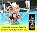 JNW Direct Pool & Spa Test Strips 6 in 1, Best Kit for Accurate Water Quality Testing for Home Swimming Pools,150 Strip MEGA PACK