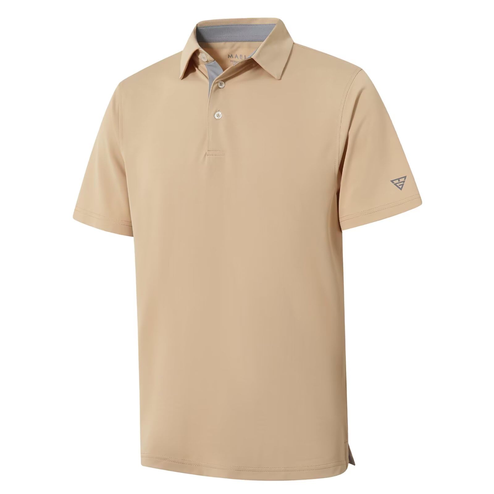 M MAELREG Mens Pique Polo Shirts Short Sleeve