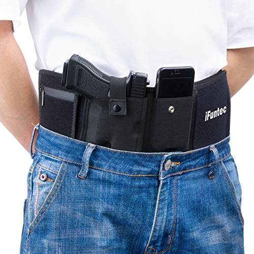 iFuntec Belly Band Holster for Concealed Carry, Ultimate Breathable