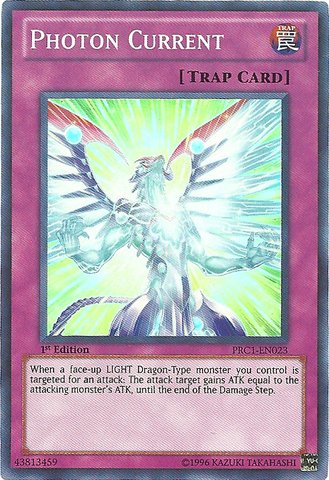 Yu-Gi-Oh! - Photon Current (PRC1-EN023) - 2012 Premium Tin - 1st Edition - Super Rare