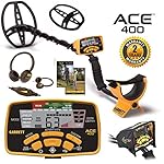 Garrett Ace 400 Metal Detector with Waterproof Coil Plus Free Accessories