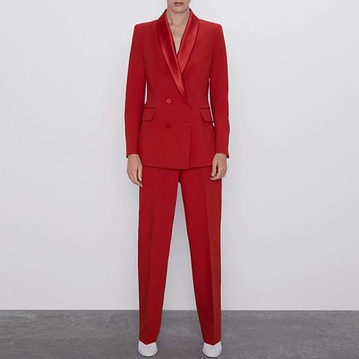 trajes de chaqueta pantalon para mujer