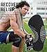 PHYSIX GEAR SPORT Knee Support Brace - Premium Recovery & Compression Sleeve For Meniscus Tear, ACL, Running & Arthritis - Best Neoprene Wrap for Crossfit, Squats & Heavy Duty Workouts (1 PAIR Grey S)