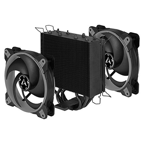 ARCTIC-Freezer-34-eSports-Duo-Ventilador-para-CPU-Push-Pull-Disipacin-de-Calor-Motor-Silencioso-200-a-2100-RPM-2-Ventiladores-PWM-120-mm-de-Alto-Rendimiento-Gris