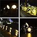 DLLT LED Solar Spot Lights Outdoor Landscape Spotlights, 2-in-1 Solar Powered Wall Lights-Low Voltage Outdoor Landscaping Light for Garden Yard Lawn Pathway Landscape Downlight, Warm White,Auto on/off