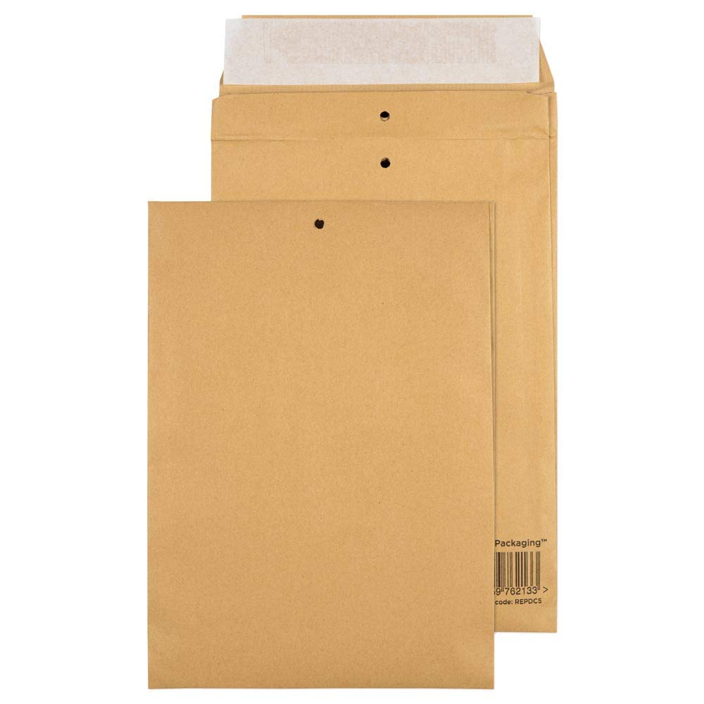 GoSecure Manilla C5 Gusset Pocket Envelope 140gsm (Pack of 100) REPDC5