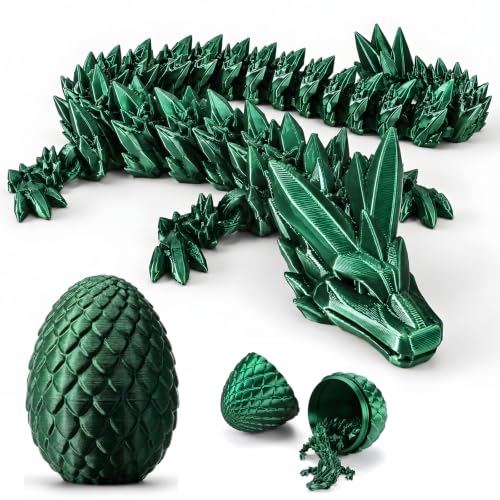 12 3D Printed Dragon Egg Articulated Dragon Inside