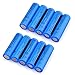 Garberiel 10pc 3000mAh 3.7V Rechargeable 18650 Battery Li-ion Battery Flashlight Battery Button Top Battery