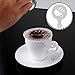 32 Pcs Coffee Decorating Stencils, SENHAI 2 Pack 32 Pcs Foam Latte Art Stencils Barista Template for Decorating Oatmeal Cupcake Cake Cappuccino Hot Chocolate for Adult Kids Children