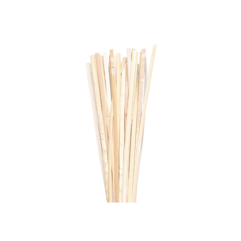 Rayher Chair Cane for Chair Caning and Seat Weaving, Flat Reed Rattan for Weaving and Basketry, Diameter 2mm, 125g reel, natural, 6501000