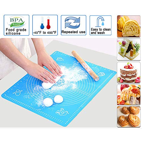 High Temperature Baking NonStick Silicone Mat, Dough Mat, Pastry Mat